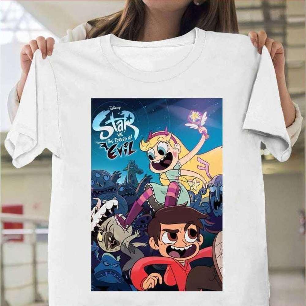 Disney Star Vs The Forces Of Evil Cartoon Fan Retro TShirt